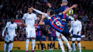 معلق مباراة برشلونة والتشي في الدوري الإسباني