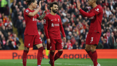 معلق مباراة ليفربول وشيفيلد يونايتد في الدوري الإنجليزي