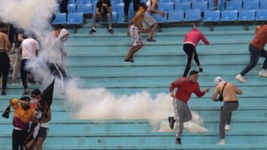 قرار رسمي من الكاف بسبب شغب جماهير الترجي