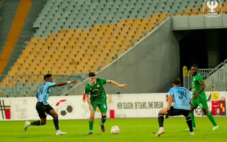 غزل المحلة يتعادل مع المصري في الدوري