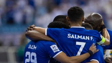 معلق مباراة الهلال والفيحاء