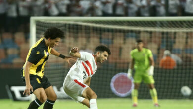 عاجل.. إصابة قوية لنجم الزمالك خلال مباراة المقاولون العرب في الدوري المصري