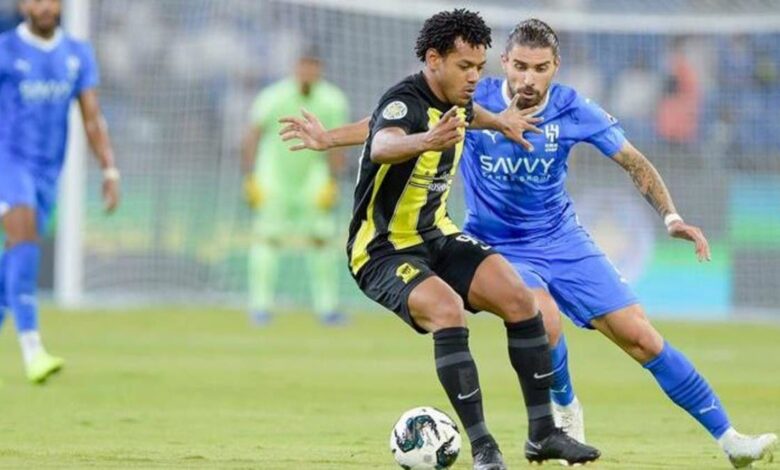 بث مباشر مباراة الهلال والاتحاد