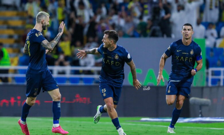 معلق مباراة النصر والرائد في الدوري السعودي