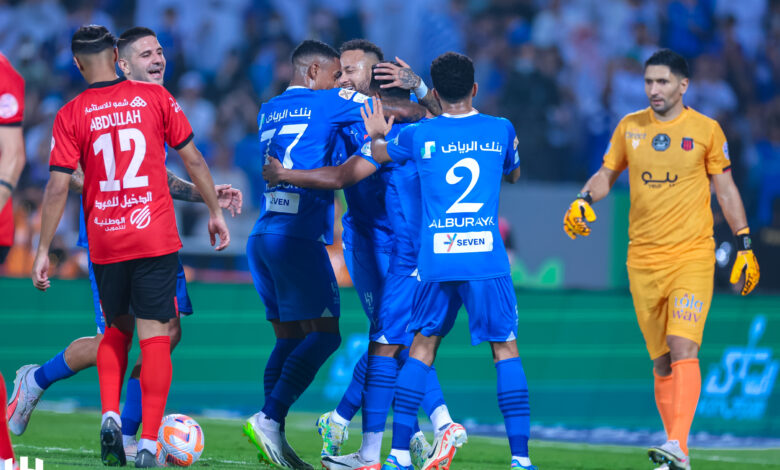 مشاهدة مباراة الهلال والتعاون