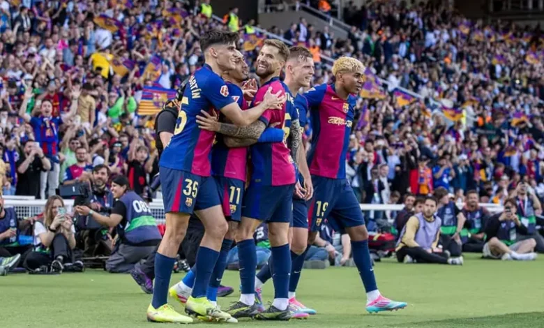 برشلونة يعلن عن تفاصيل إصابة مدافعه الذي سيخضع لعملية جراحية
