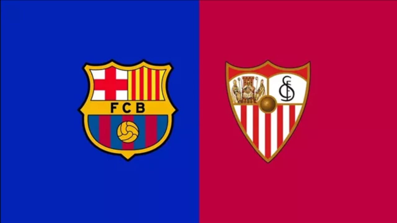 موعد مباراة برشلونة وإشبيلية