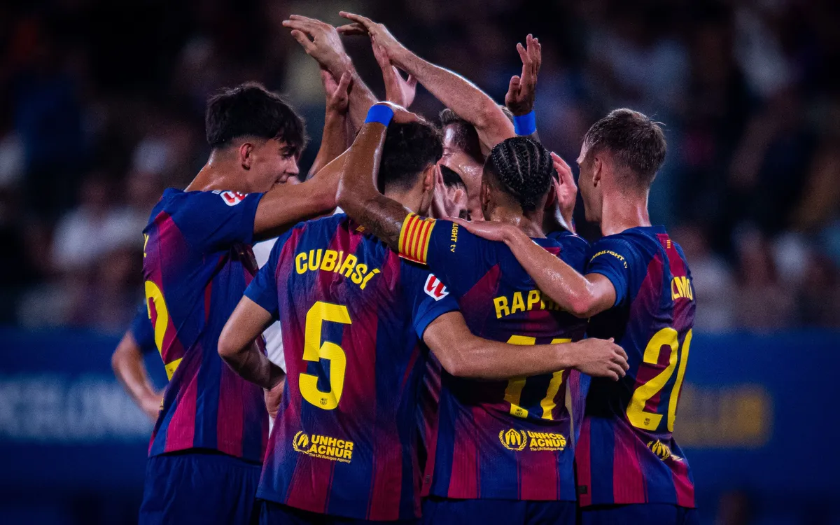Barcelona vs Club Brugge.. الآن (1-1) برشلونة بتأخر بهدف ضد كلوب بروج ويرد بسرعة