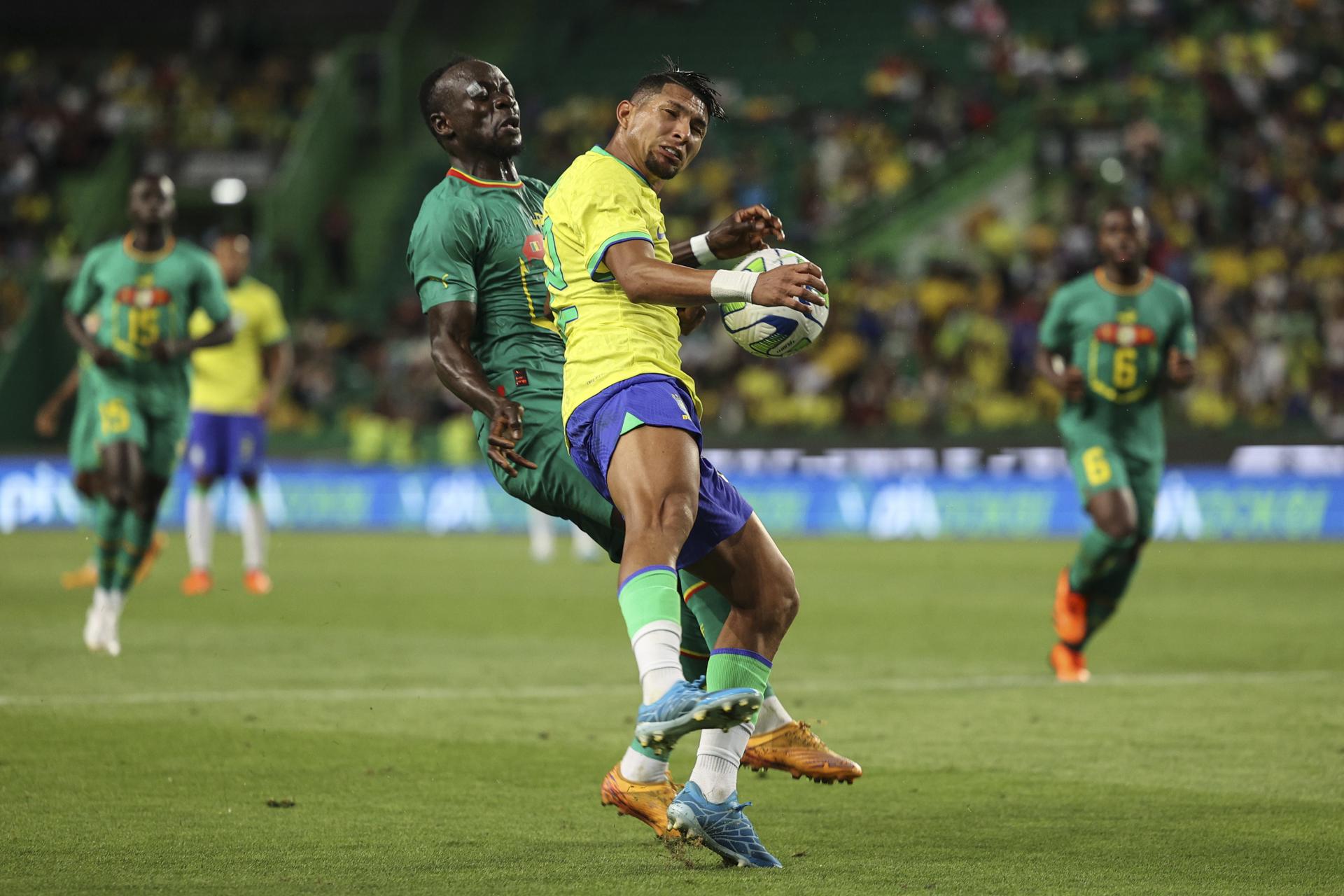 أين يمكنني مشاهدة مباراة منتخب البرازيل والسنغال الودية ؟