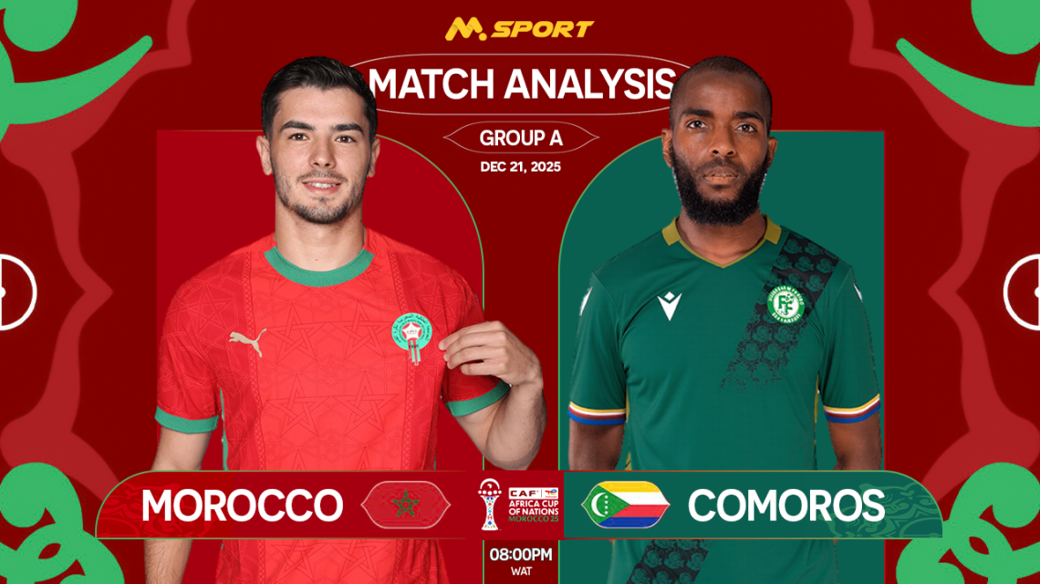 Morocco vs Comoros.. أين يمكنني مشاهدة مباراة المغرب وجزر القمر في افتتاح كأس الأمم الأفريقية 2025