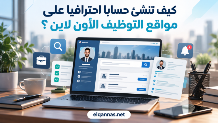 إنشاء حساب احترافي على مواقع التوظيف