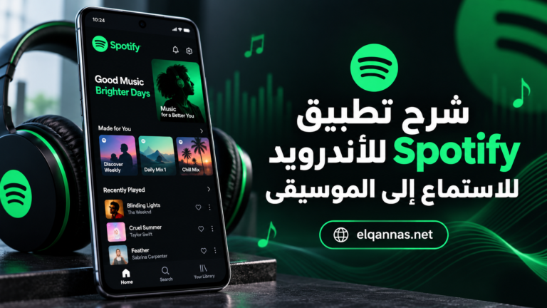 شرح تطبيق Spotify للأندرويد