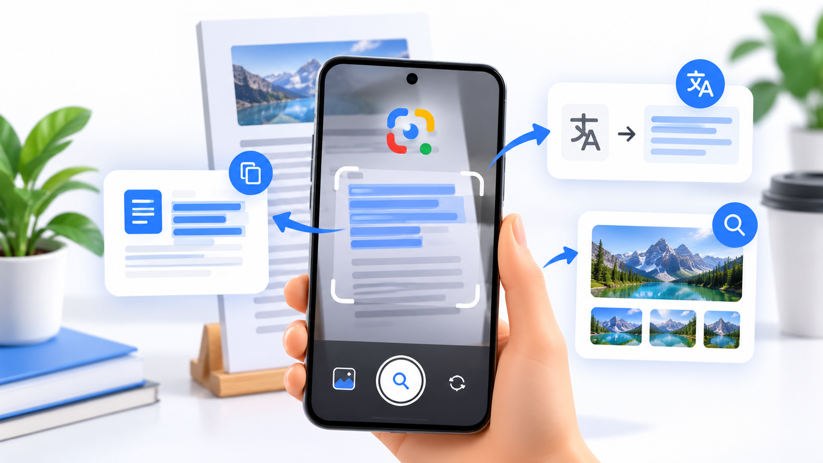 شرح Google Lens 2026: نسخ النص من الصور والترجمة والبحث بالكاميرا