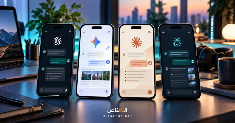 مقارنة ChatGPT وGemini وClaude وPerplexity