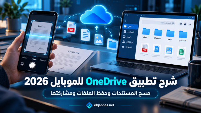تطبيق OneDrive للموبايل 2026